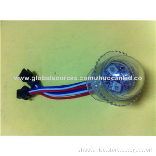 Programming LED pixel light, waterproof, DC12V, 35mm